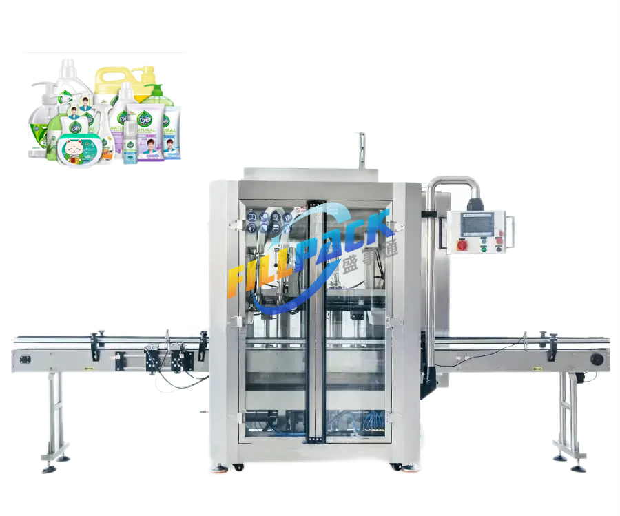 Bottle Tracking Filling Capping Machine/Servo Filling Capping Machine ...